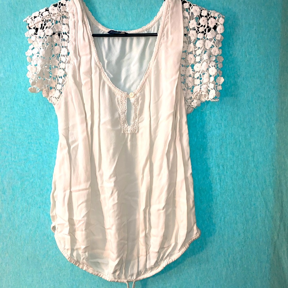 American Eagle Lace detailed Blouse